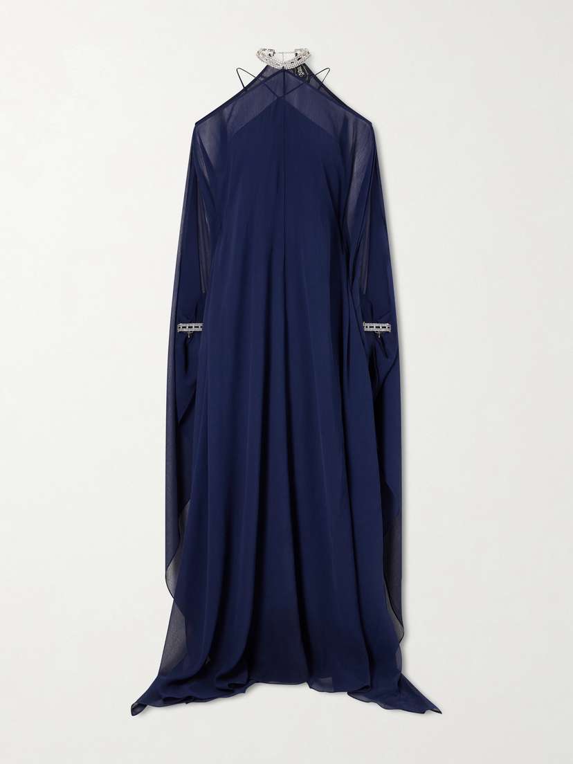 Taller Marmo Sza Sza Silk-chiffon Gown