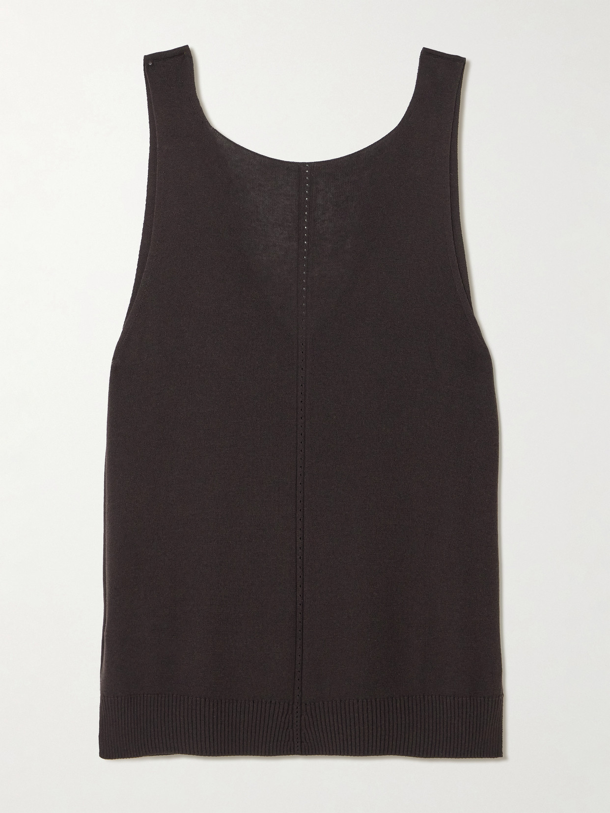 Tell Knitted Silk Tank