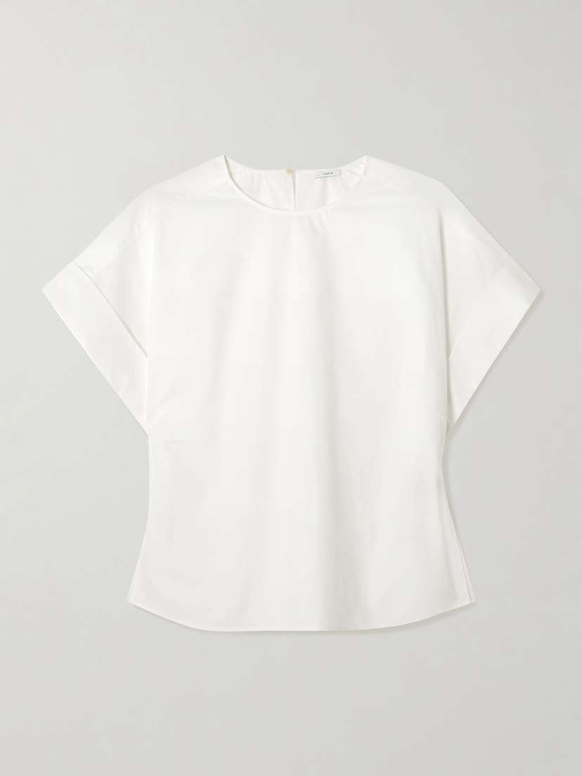 Joseph Fassia Cotton-poplin Blouse