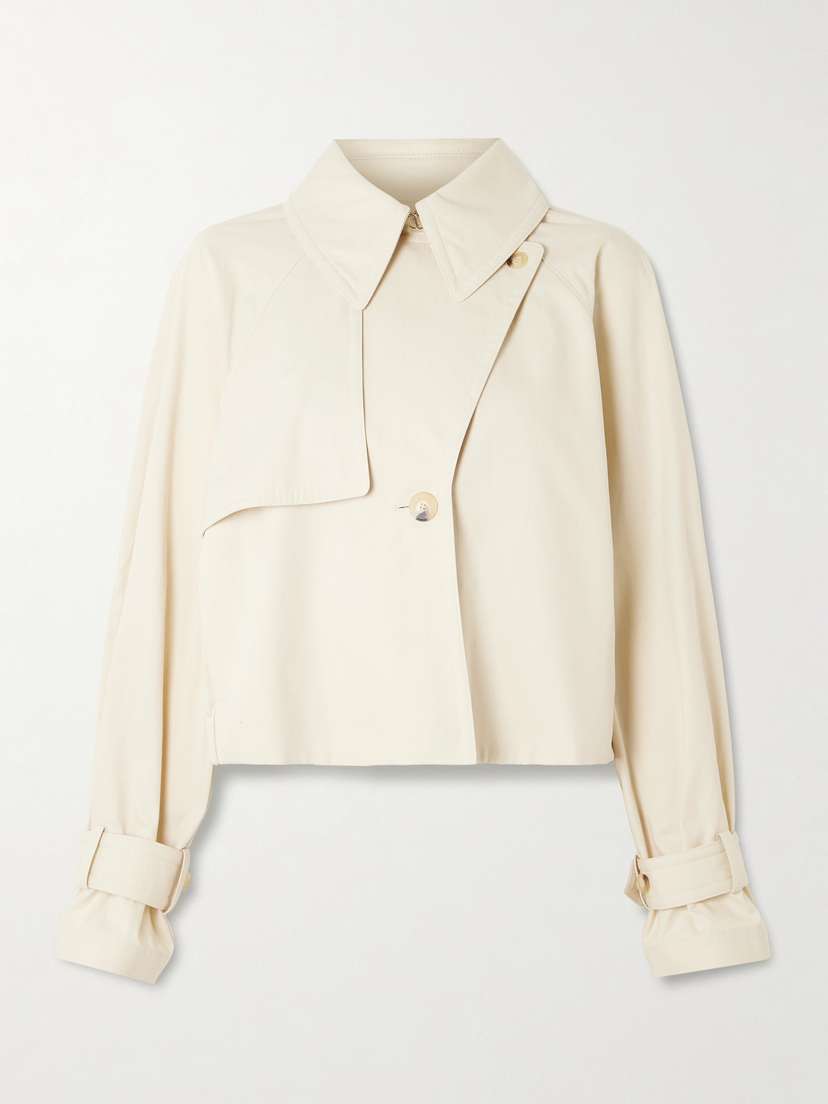 Joseph Suber Cropped Cotton-gabardine Jacket