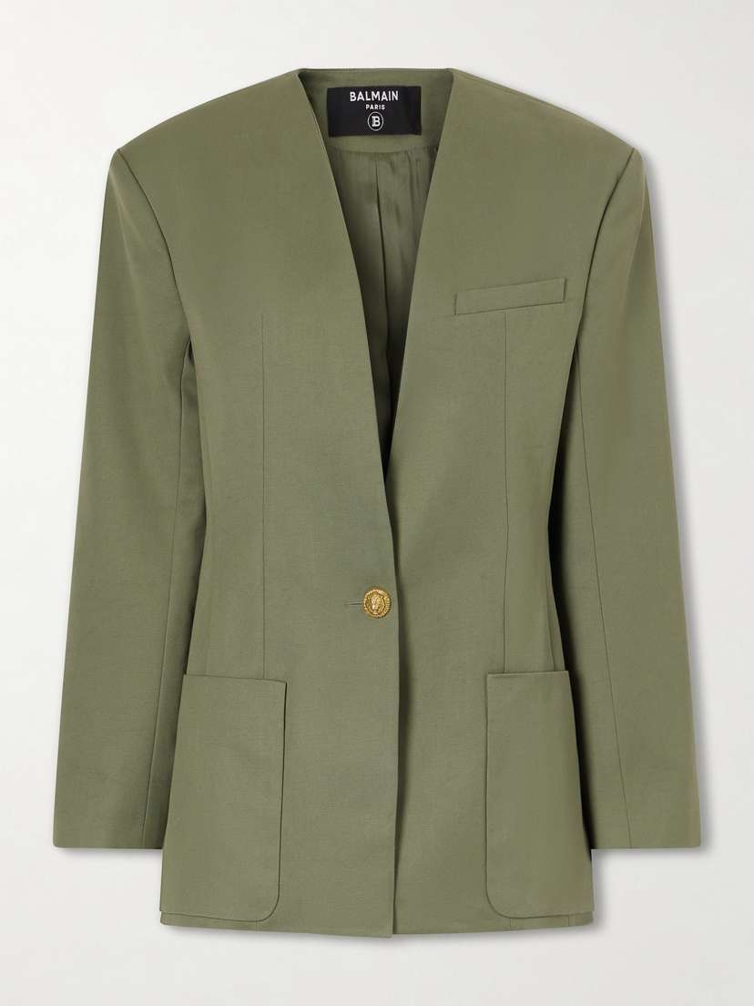 Balmain Cotton-twill Blazer