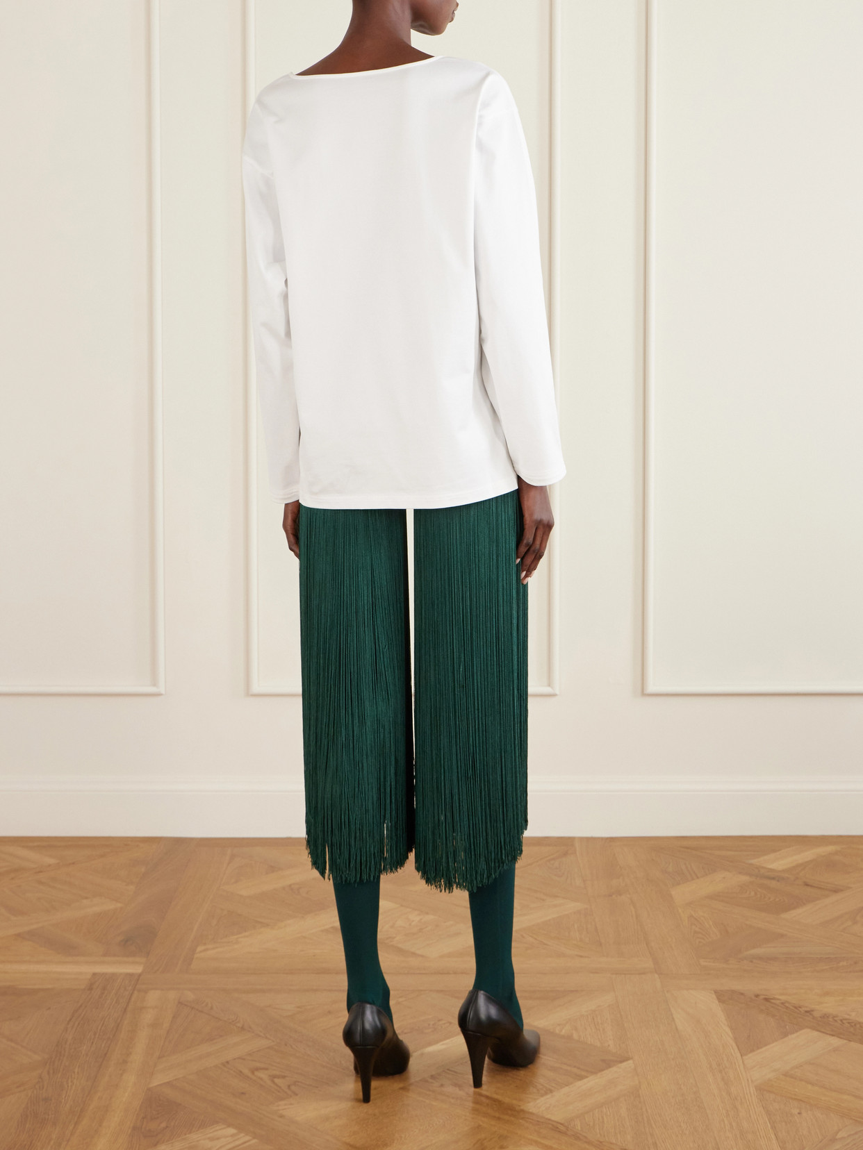Alaïa - Cotton-Jersey T-Shirt