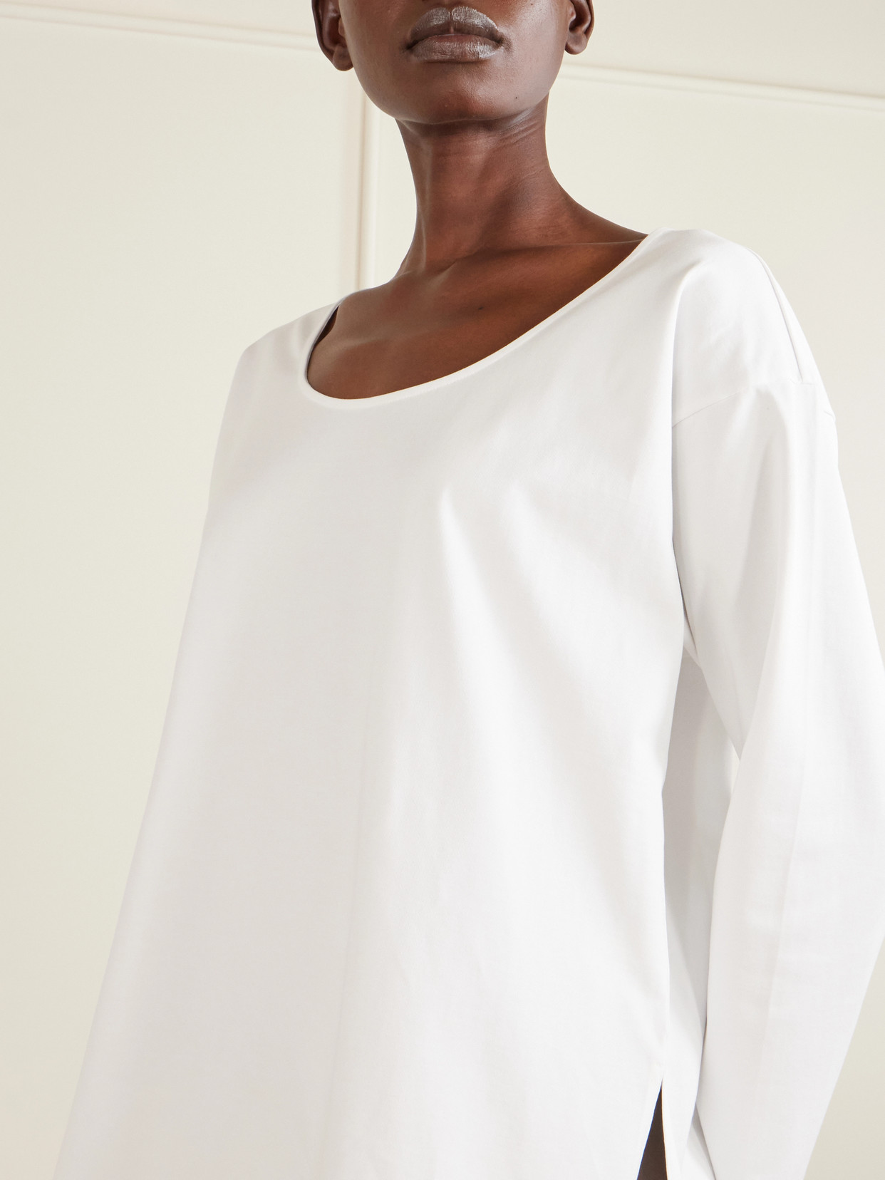 Alaïa - Cotton-Jersey T-Shirt