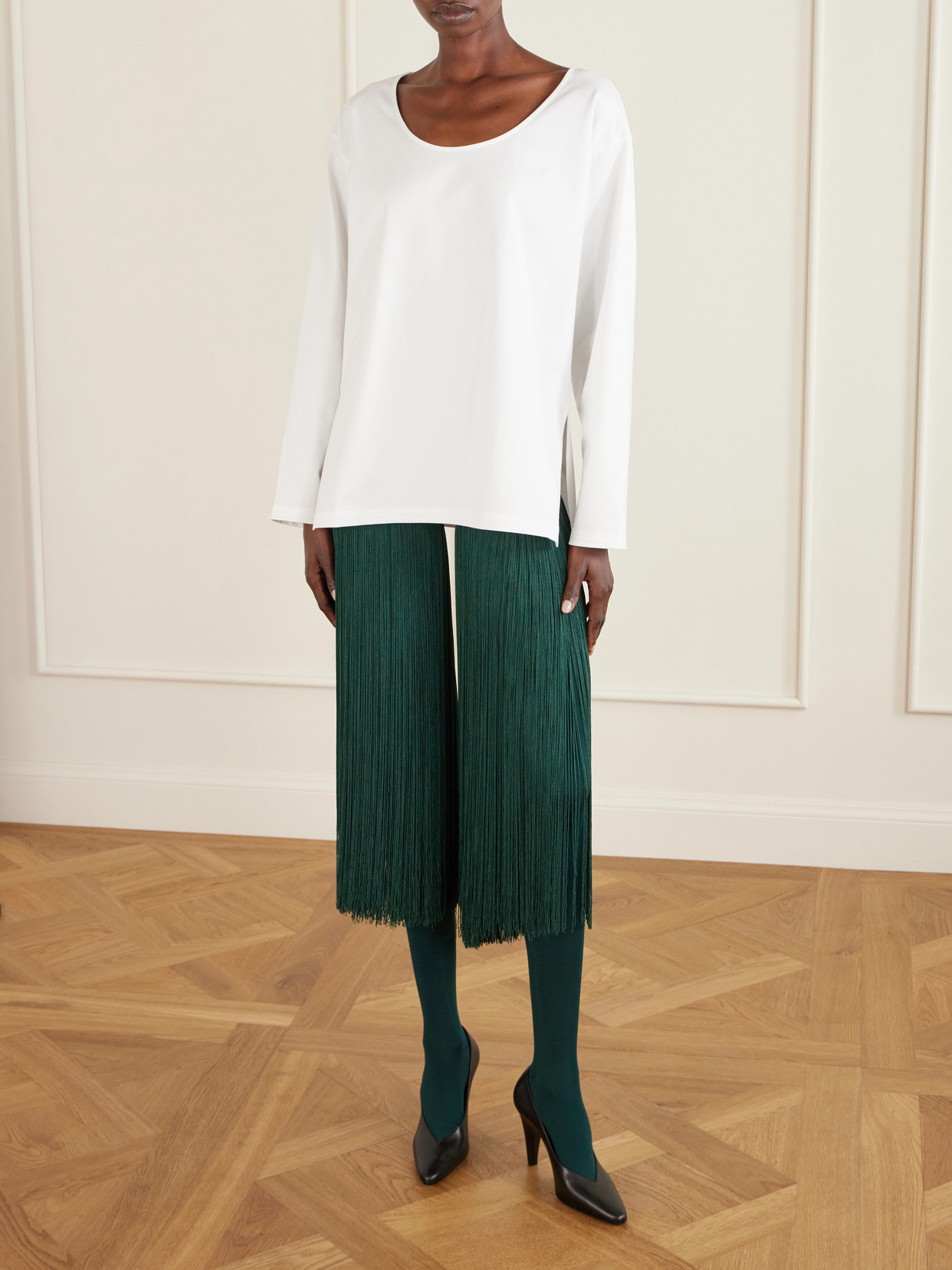 Alaïa - Cotton-Jersey T-Shirt