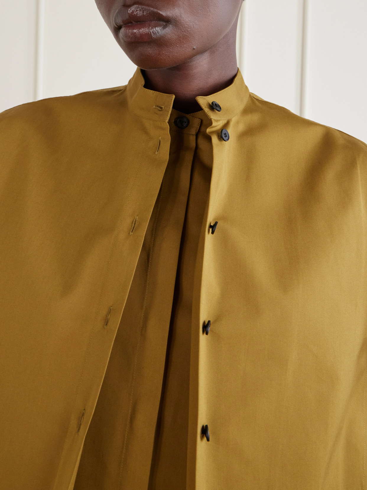 Alaïa - Oversized Cotton-Poplin Shirt