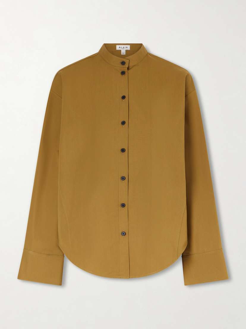 Alaïa Oversized Cotton-poplin Shirt