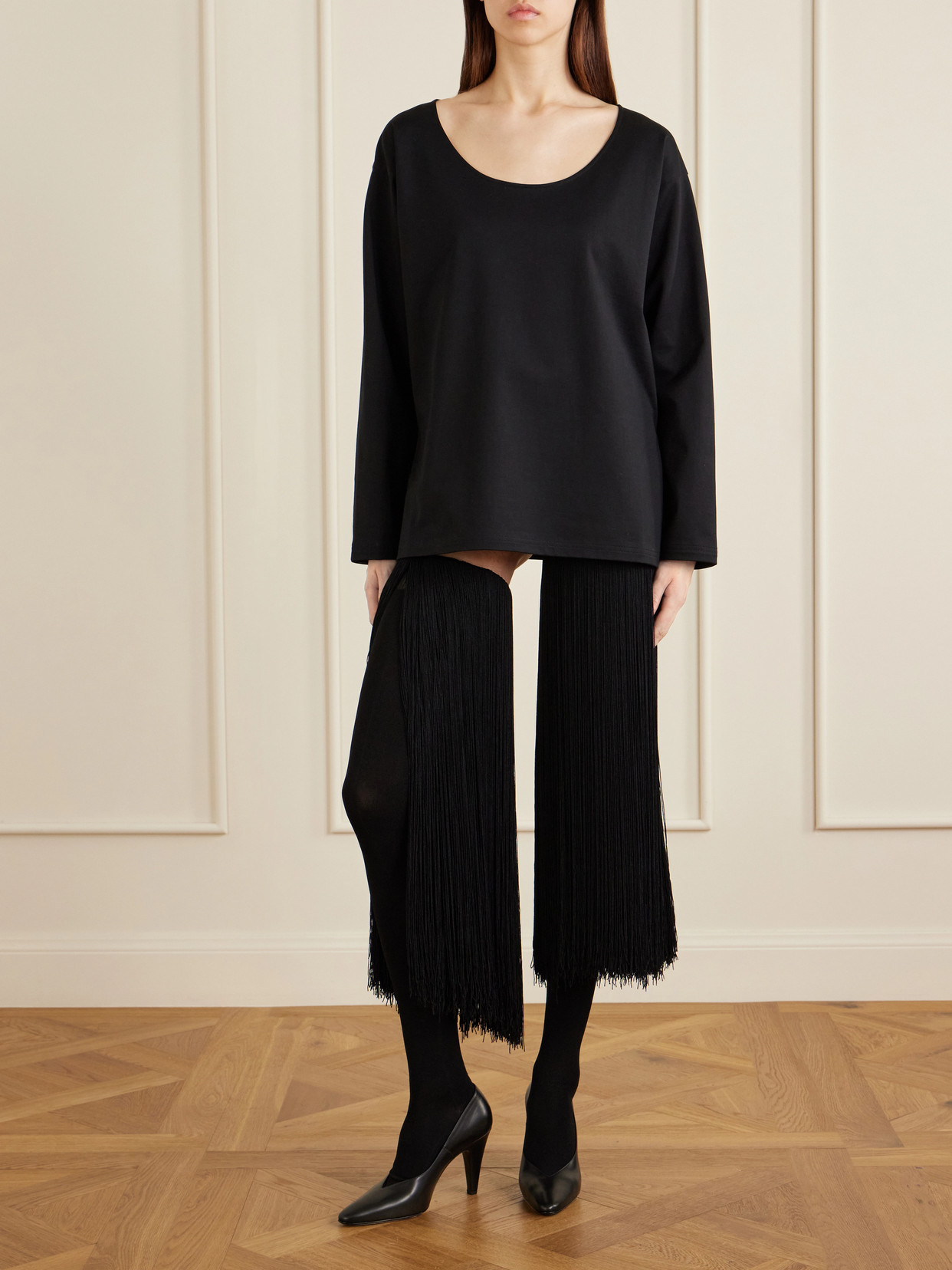 Alaïa - Cotton-Jersey T-Shirt