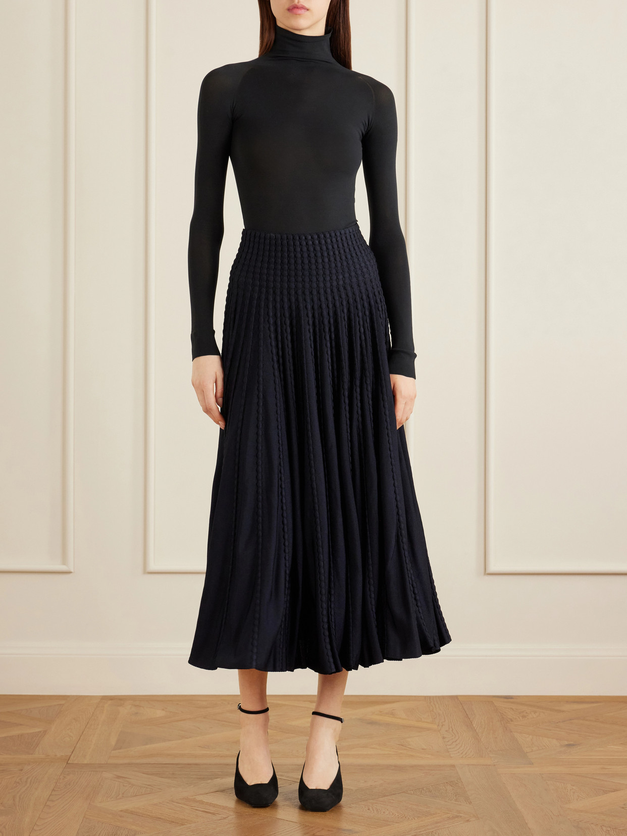 Alaïa - Textured Midi