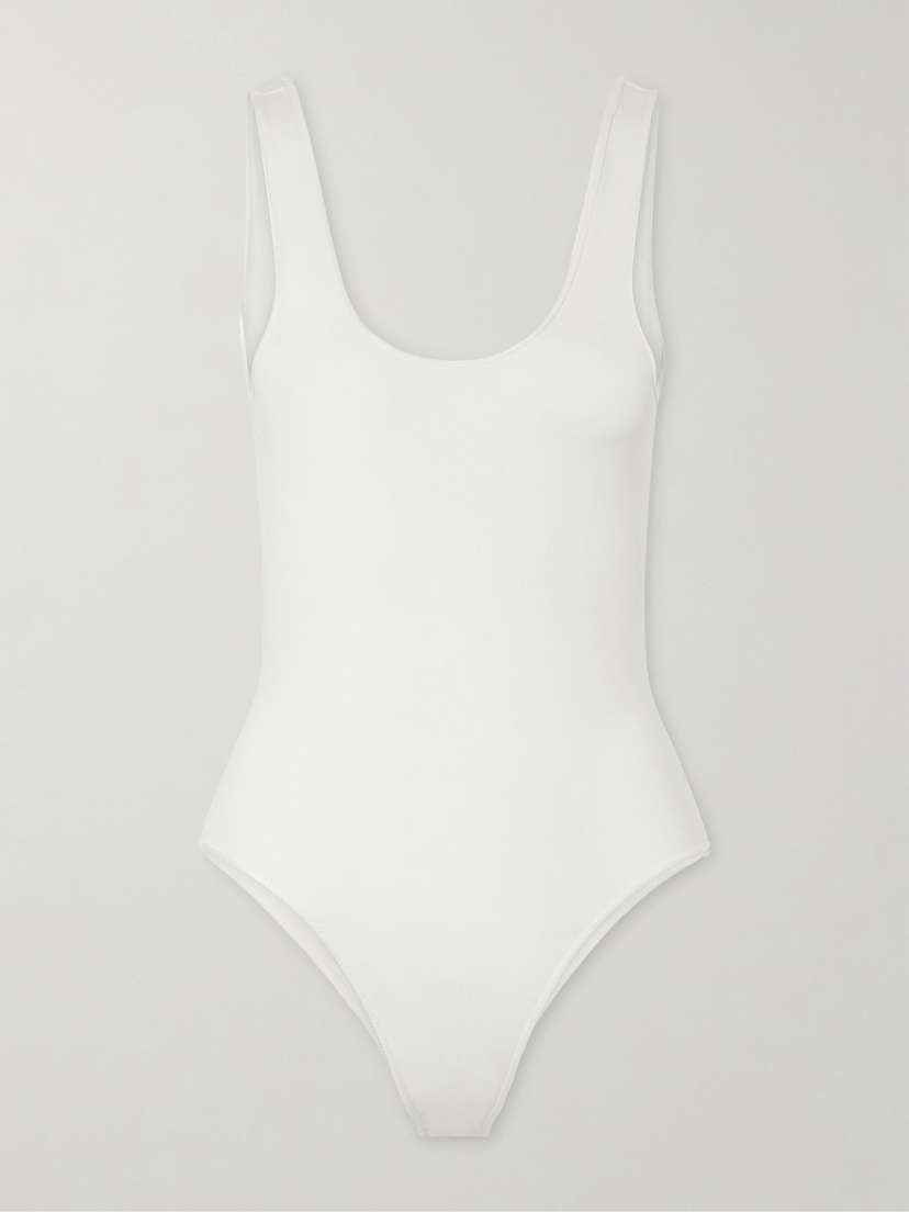 Alaïa Silk-blend Bodysuit