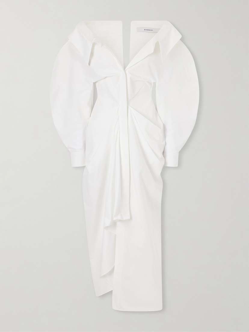 Givenchy Cotton-poplin Maxi Dress
