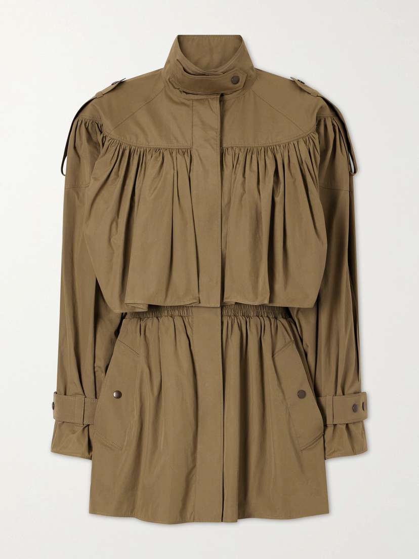 Chloé Organic Cotton-poplin Coat