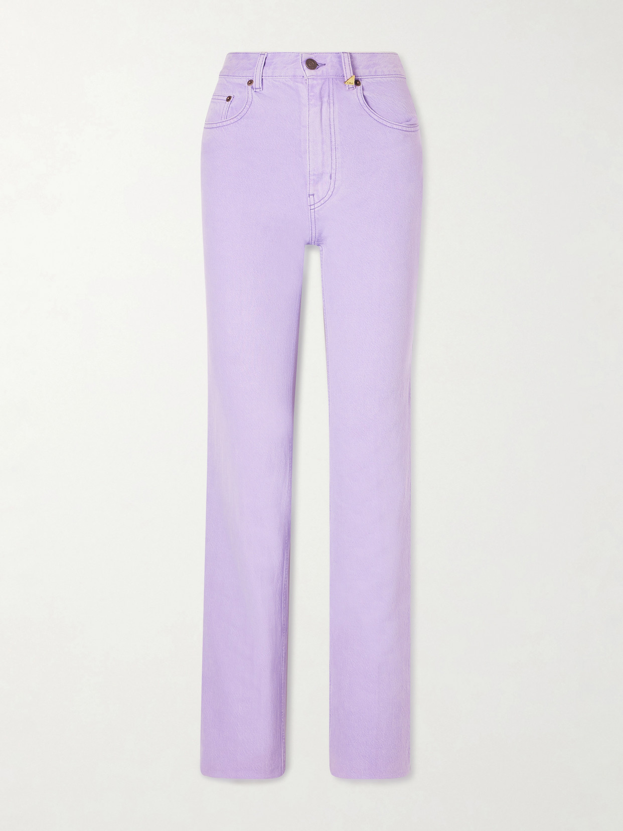 Chloé High-rise Slim Jeans In Purple