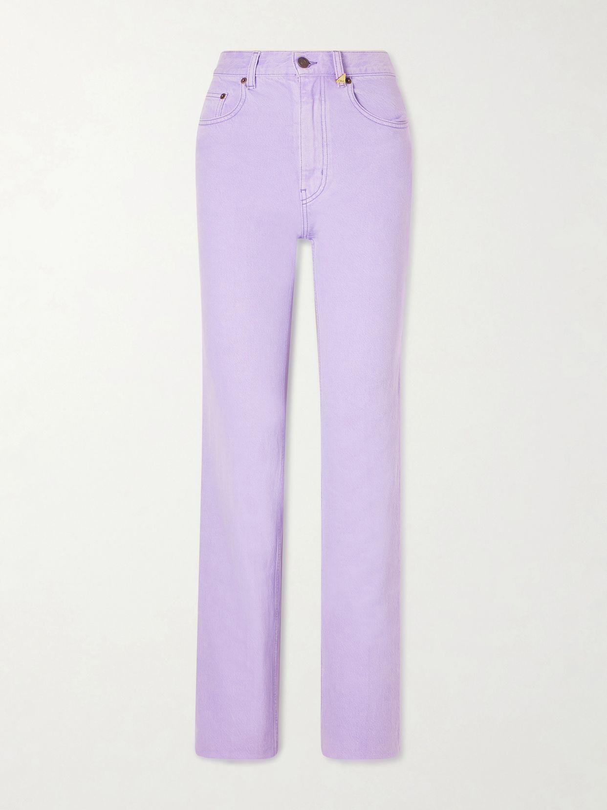 High-rise slim jeans