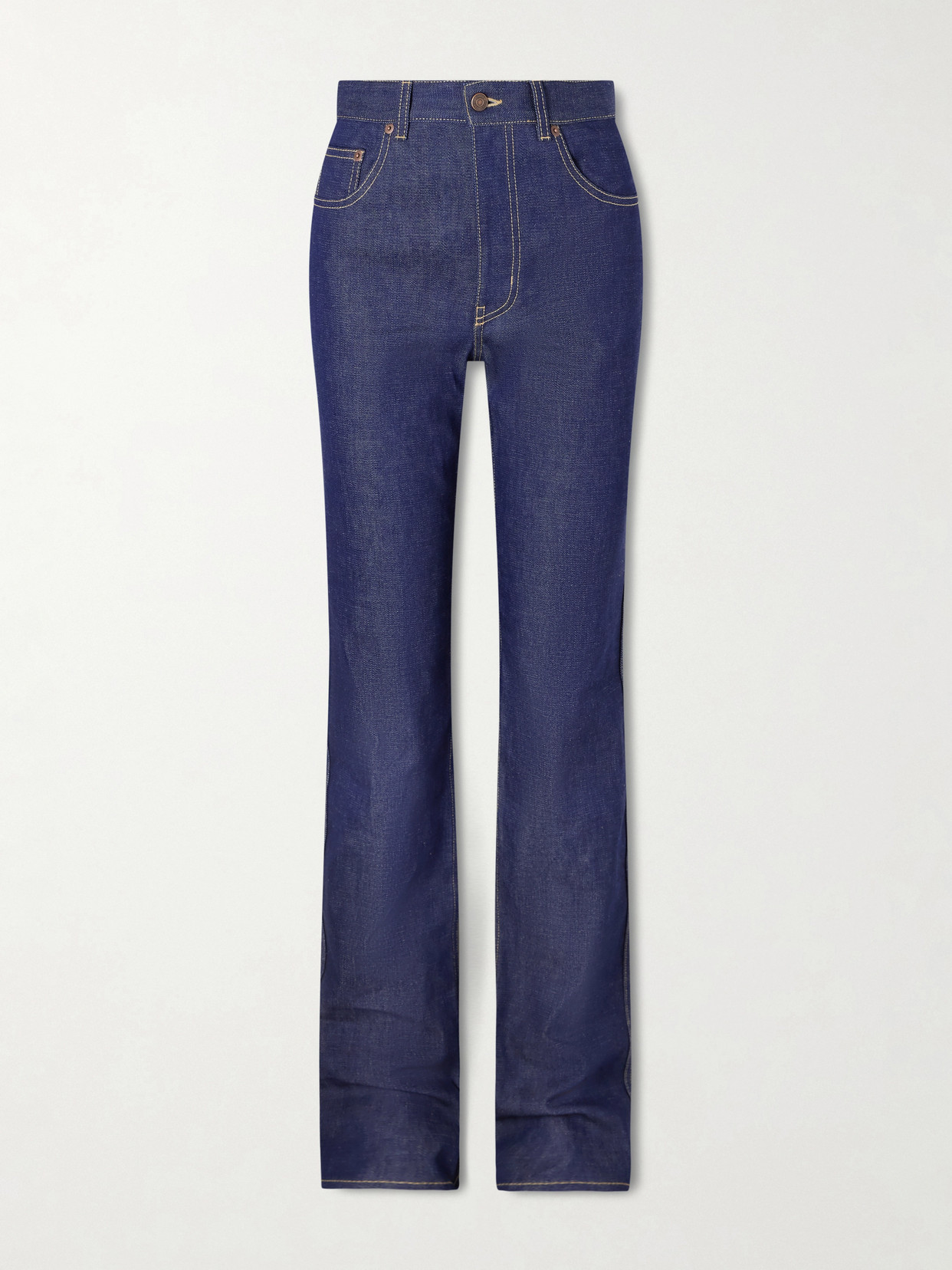 Chloé High-rise Slim-leg Jeans In Blue