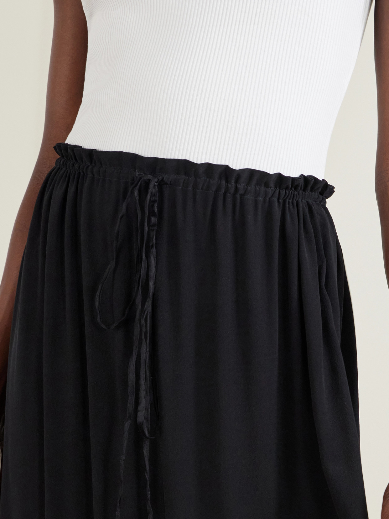 Chloé - Tiered Silk Crepe De Chine Maxi
