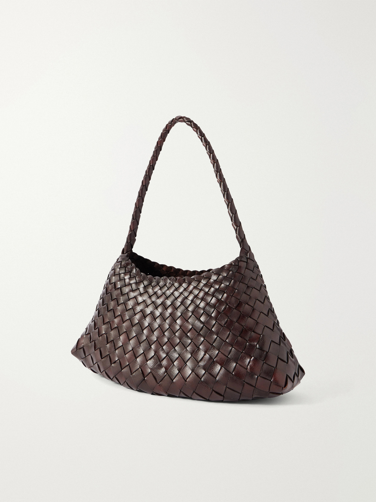 Rosanna Mini Woven Leather Tote