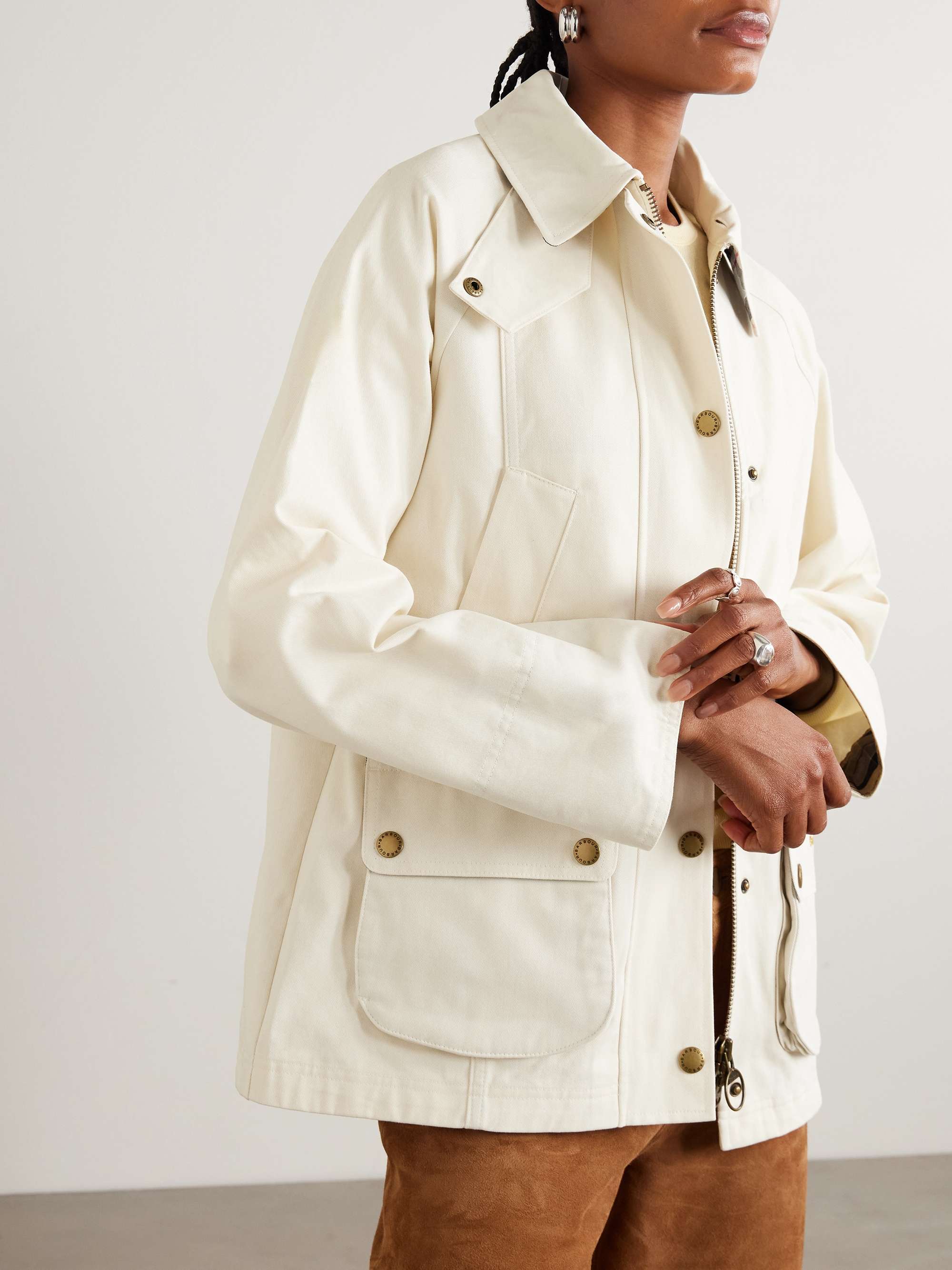 Barbour Beadnell Jacket Barbour Wax Jacket Womens White Barbour