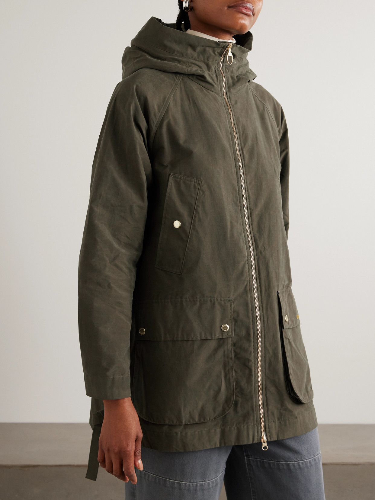 Middlemarch Hooded Cotton-Blend Parka