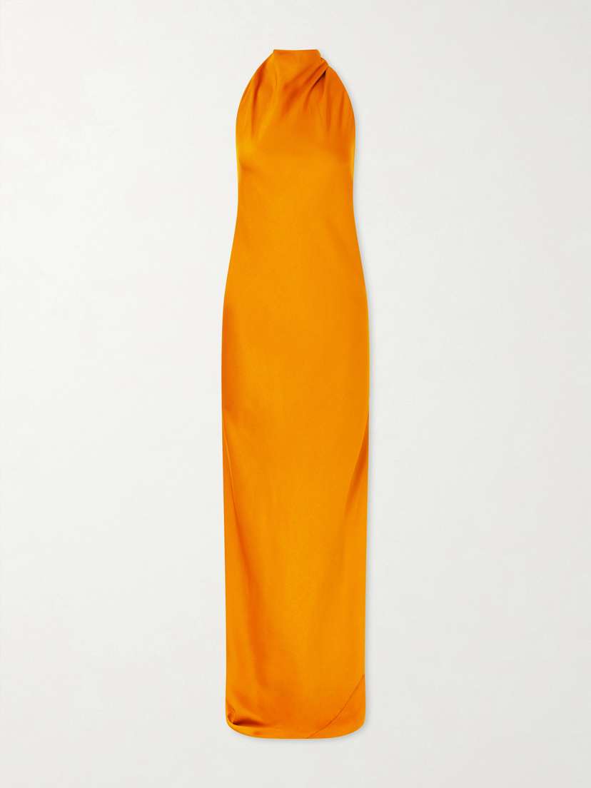 Brandon Maxwell Ophelia Satin Gown - Women's Clothing