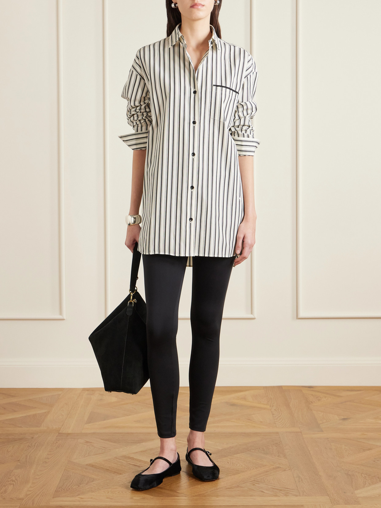 Striped Organic Cotton-Sateen Shirt