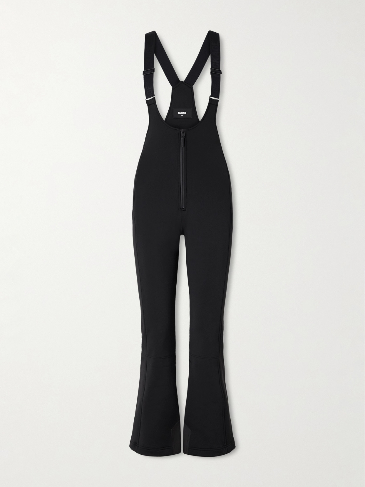 Mackage Gia Stretch Salopettes In Black