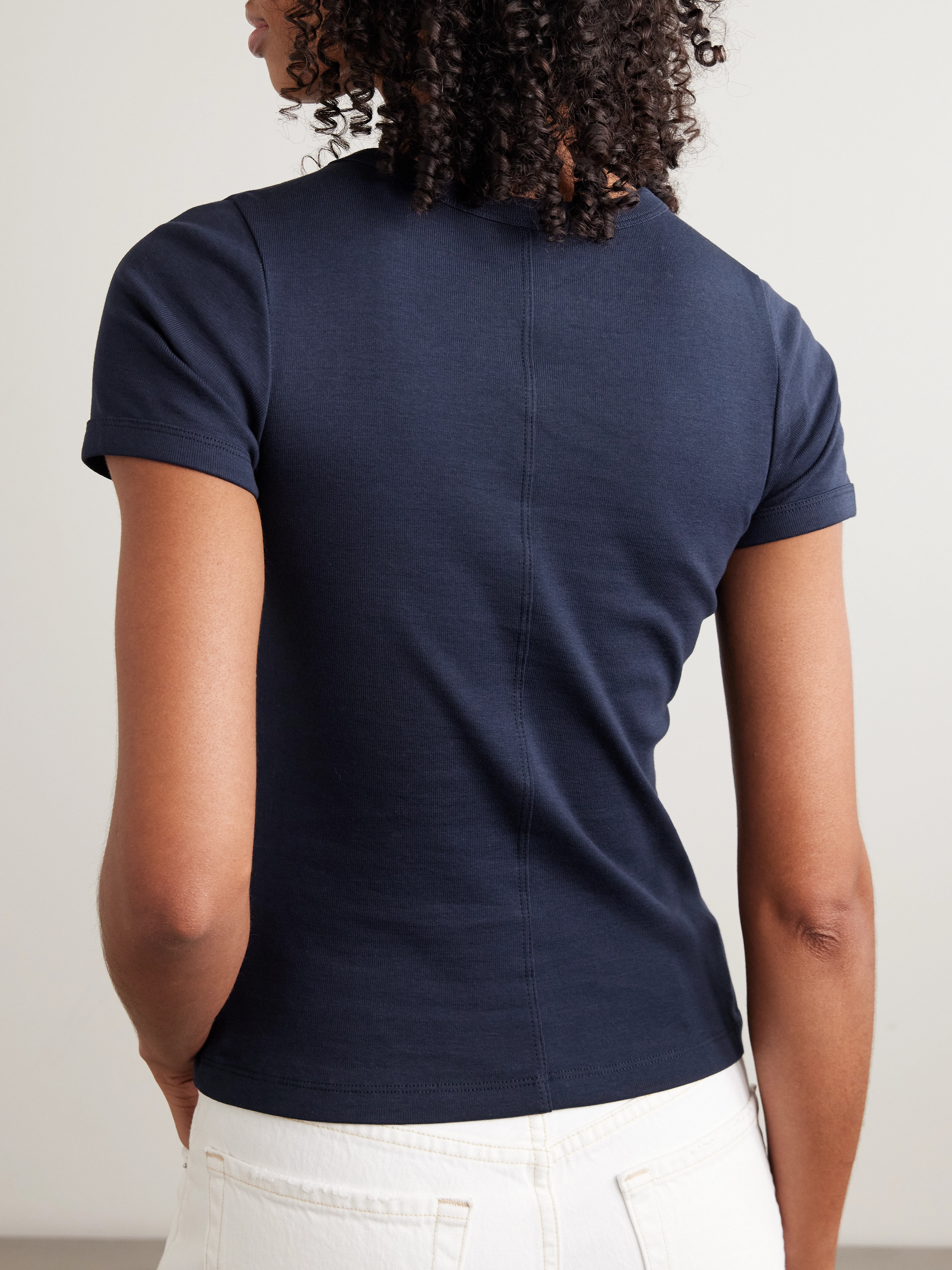 FLORE FLORE Car organic cotton-jersey T-shirt
