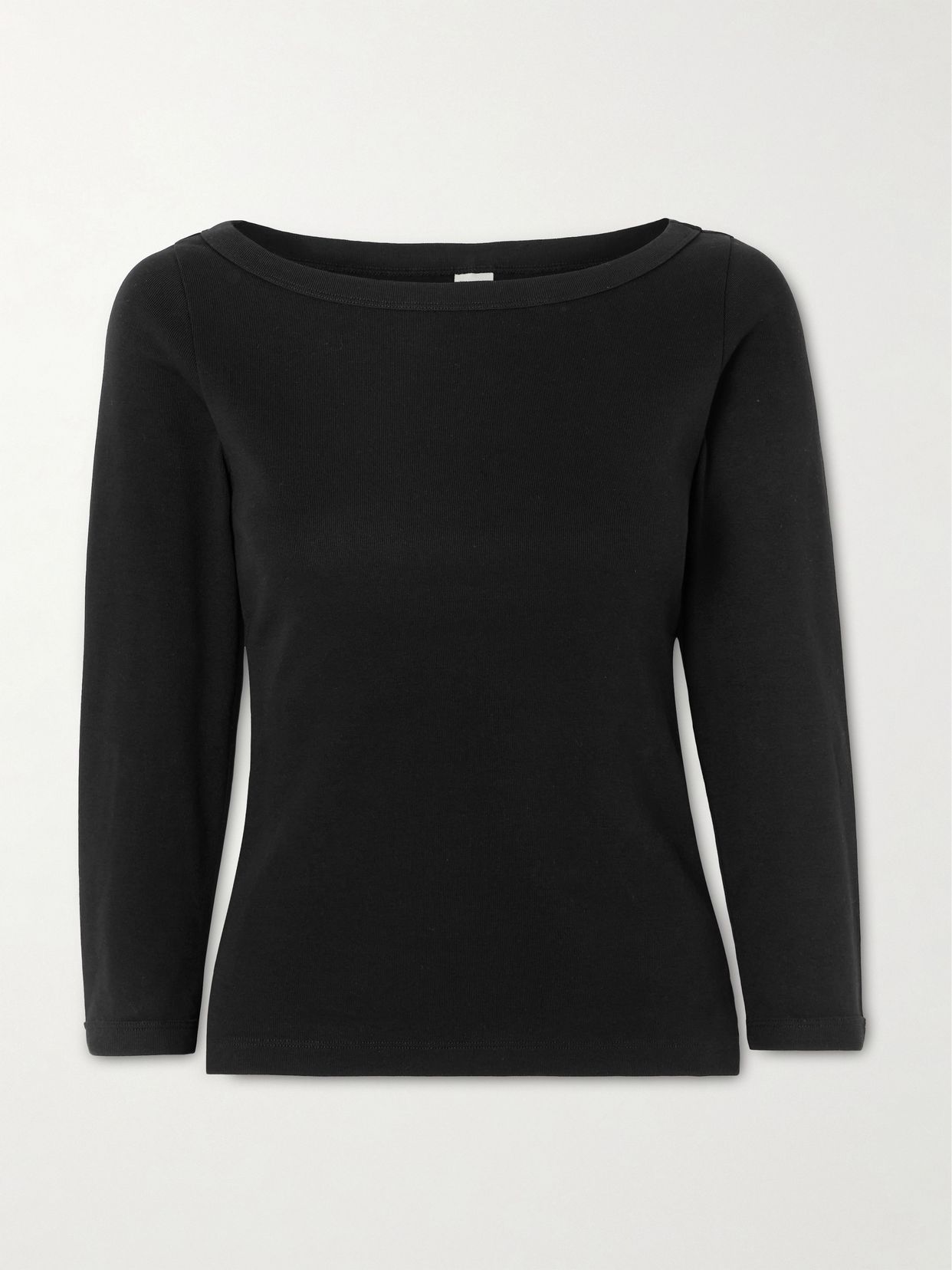 steffi ribbed organic cotton jersey t shirt