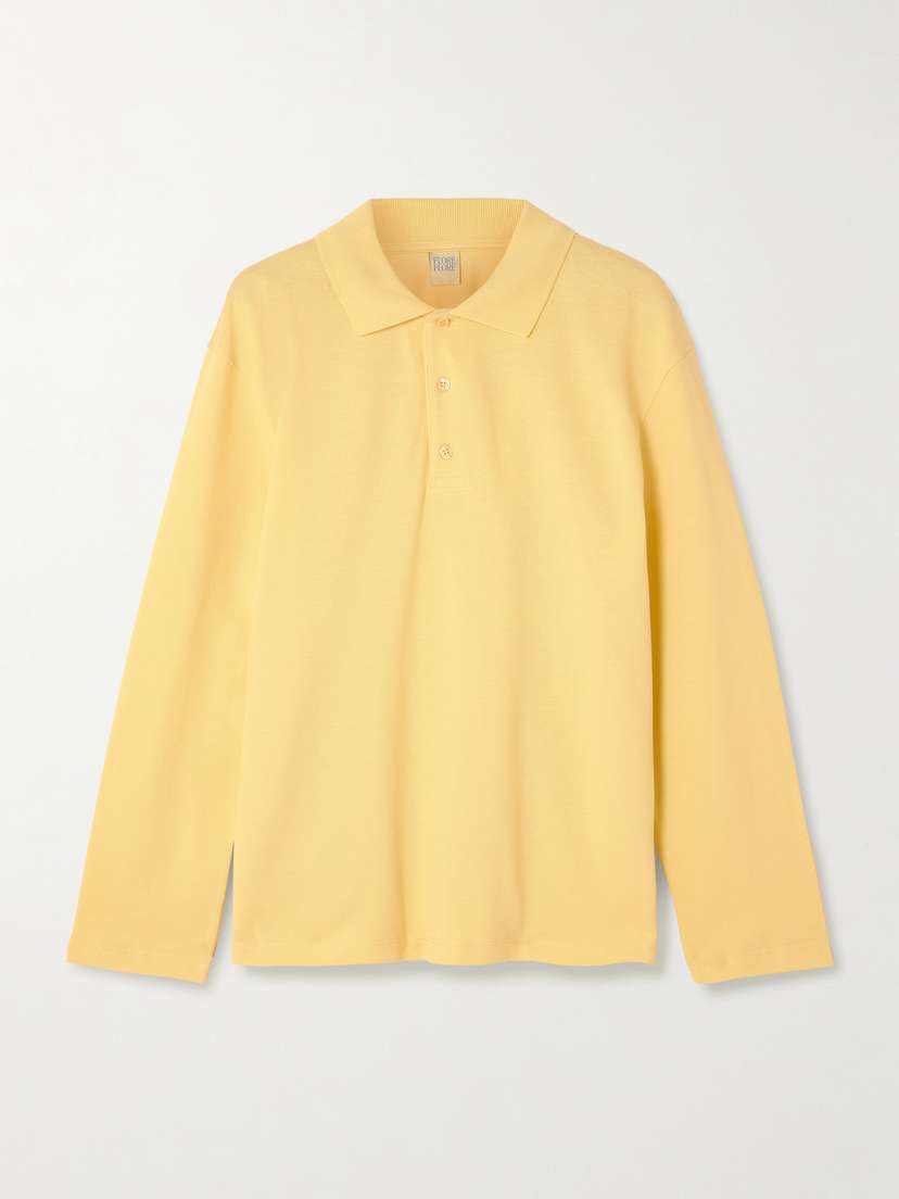 FLORE FLORE Diana Organic Cotton-piqué Polo Shirt