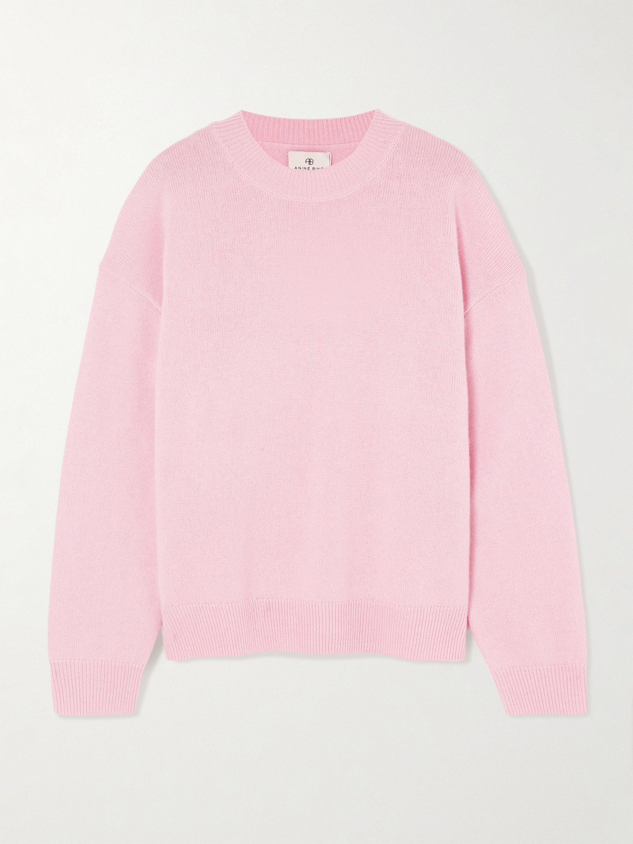 Anine Bing Lee Cashmere Sweater In Pink