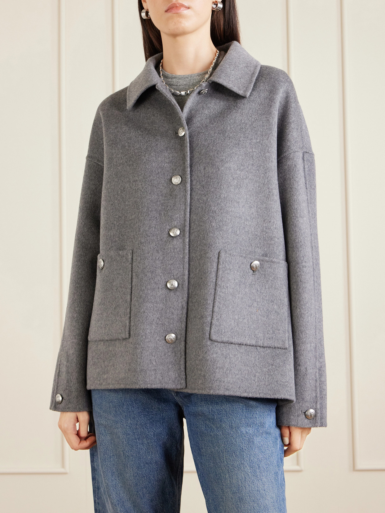 Luca Wool And Cashmere-Blend Jacket