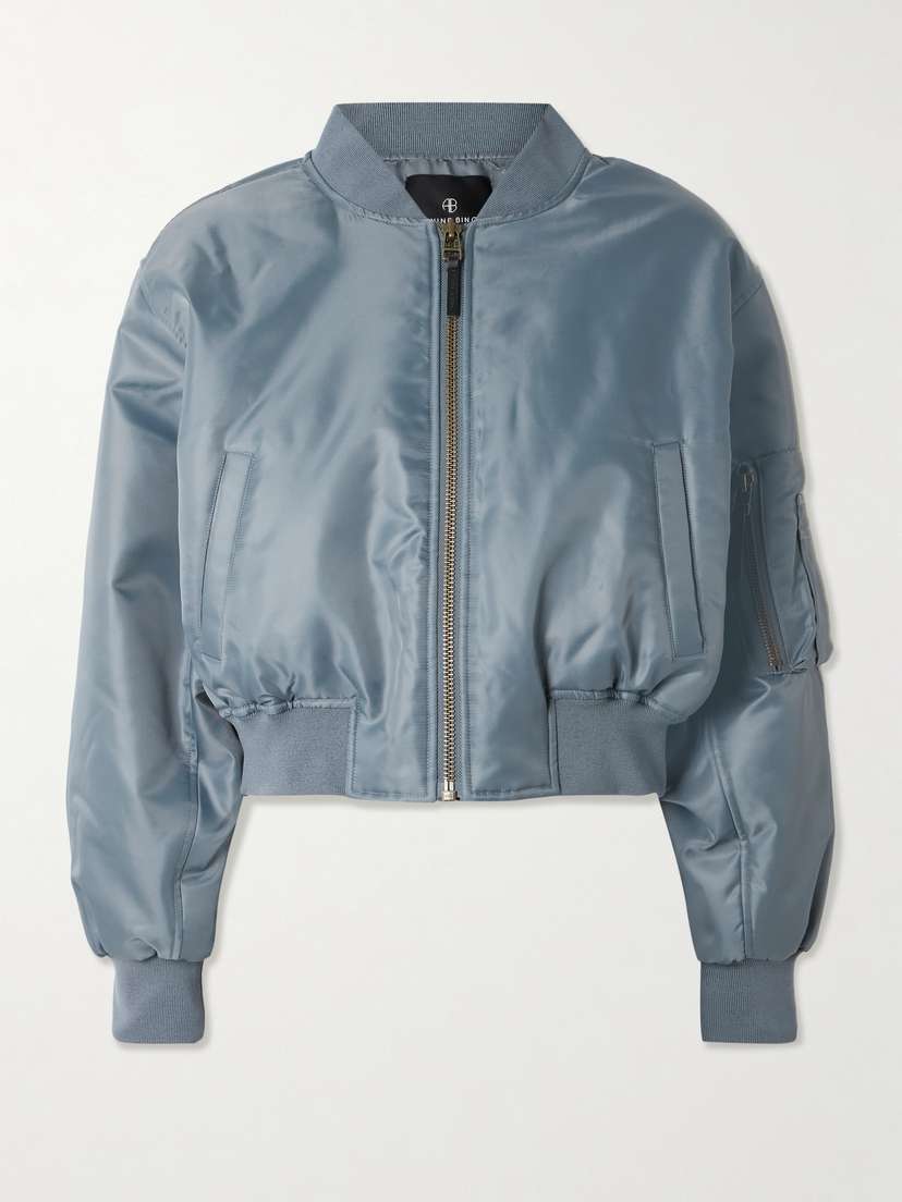 Anine Bing Leon Padded Shell Bomber Jacket