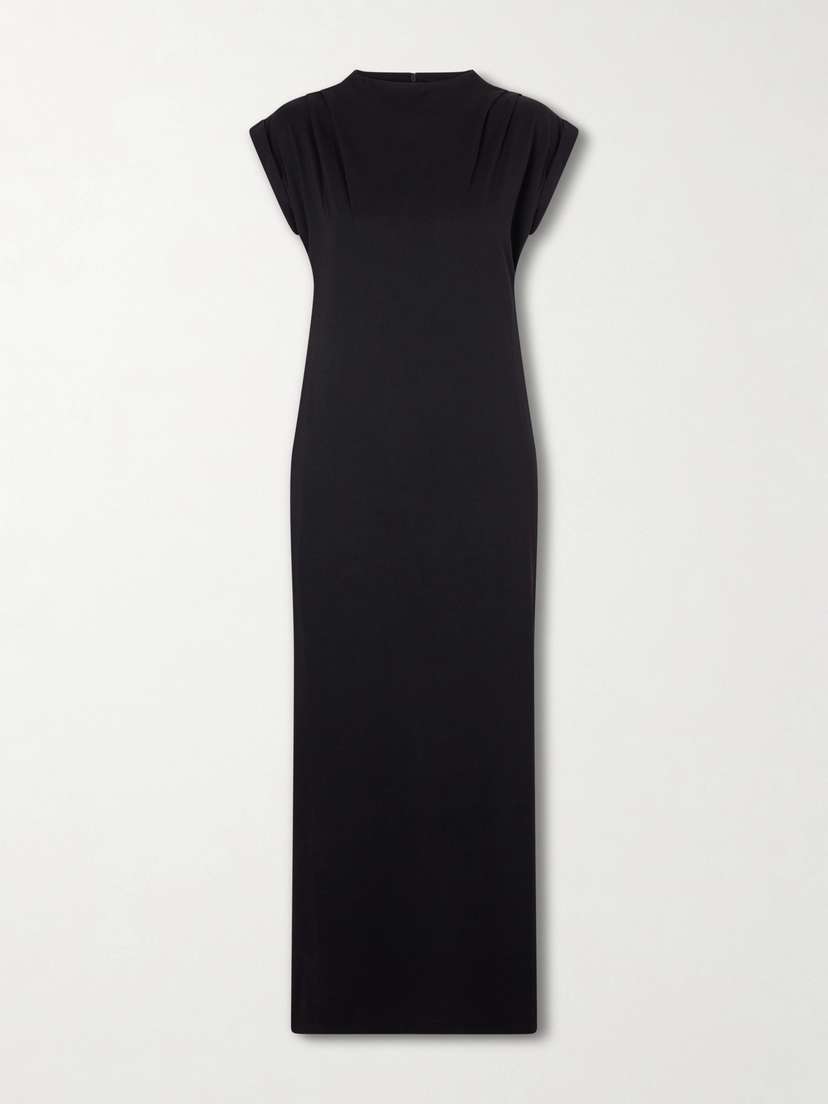 Anine Bing Alix Cotton-blend Midi Dress