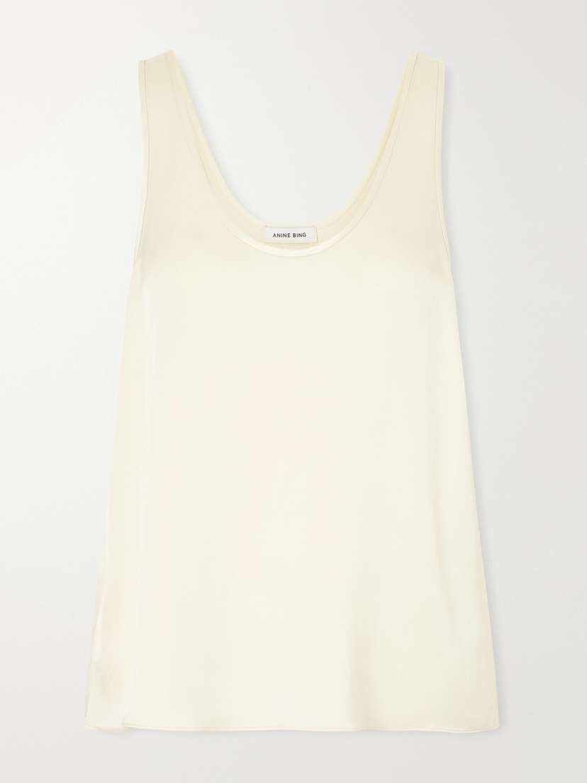 Anine Bing Lea Silk Tank | Thumbnail 5