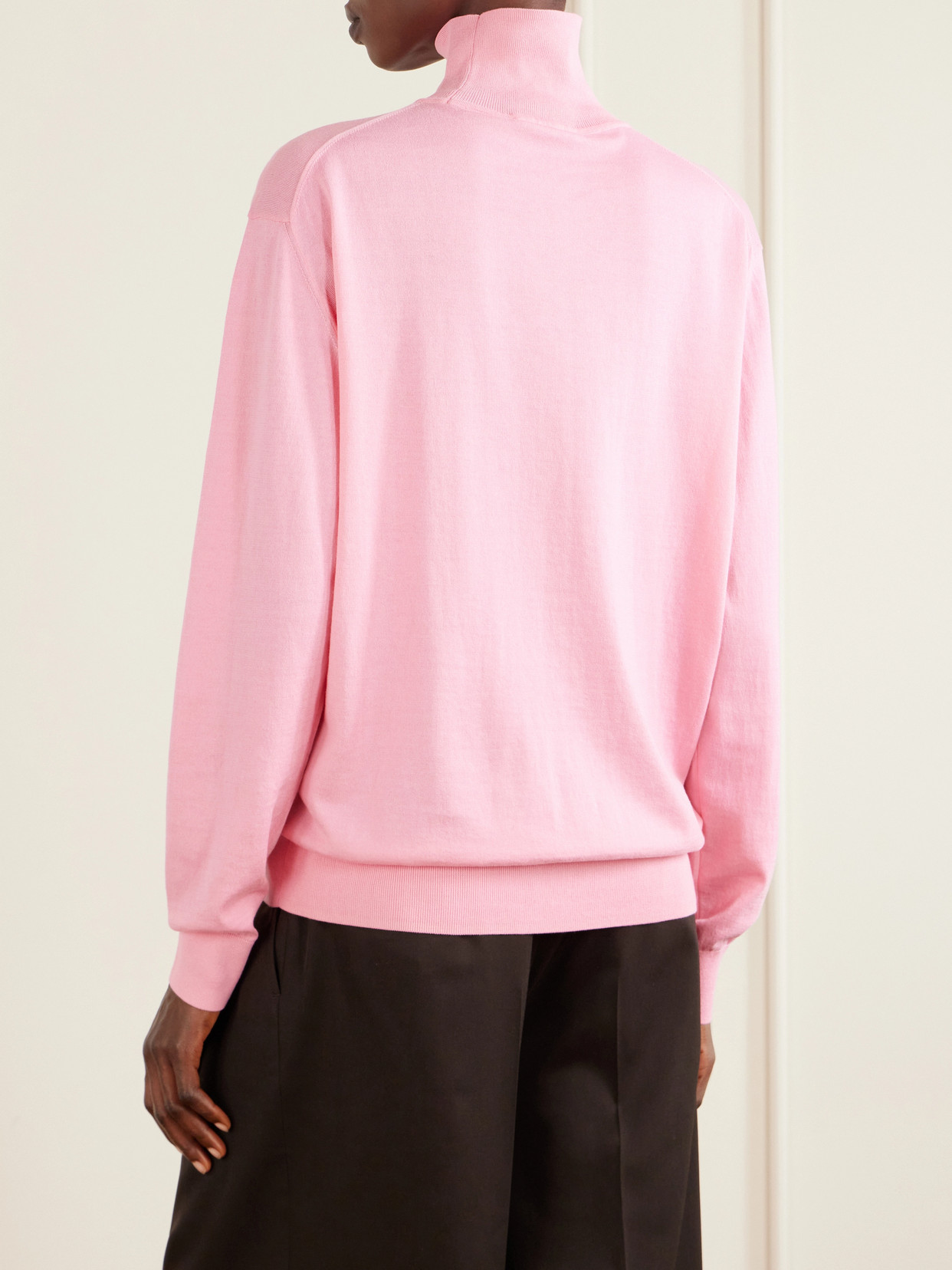 Cotton Turtleneck Sweater