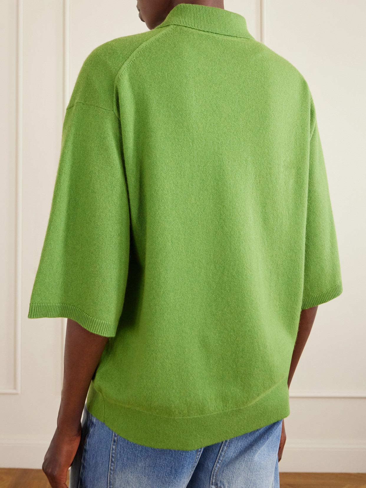 And Cashmere-Blend Polo