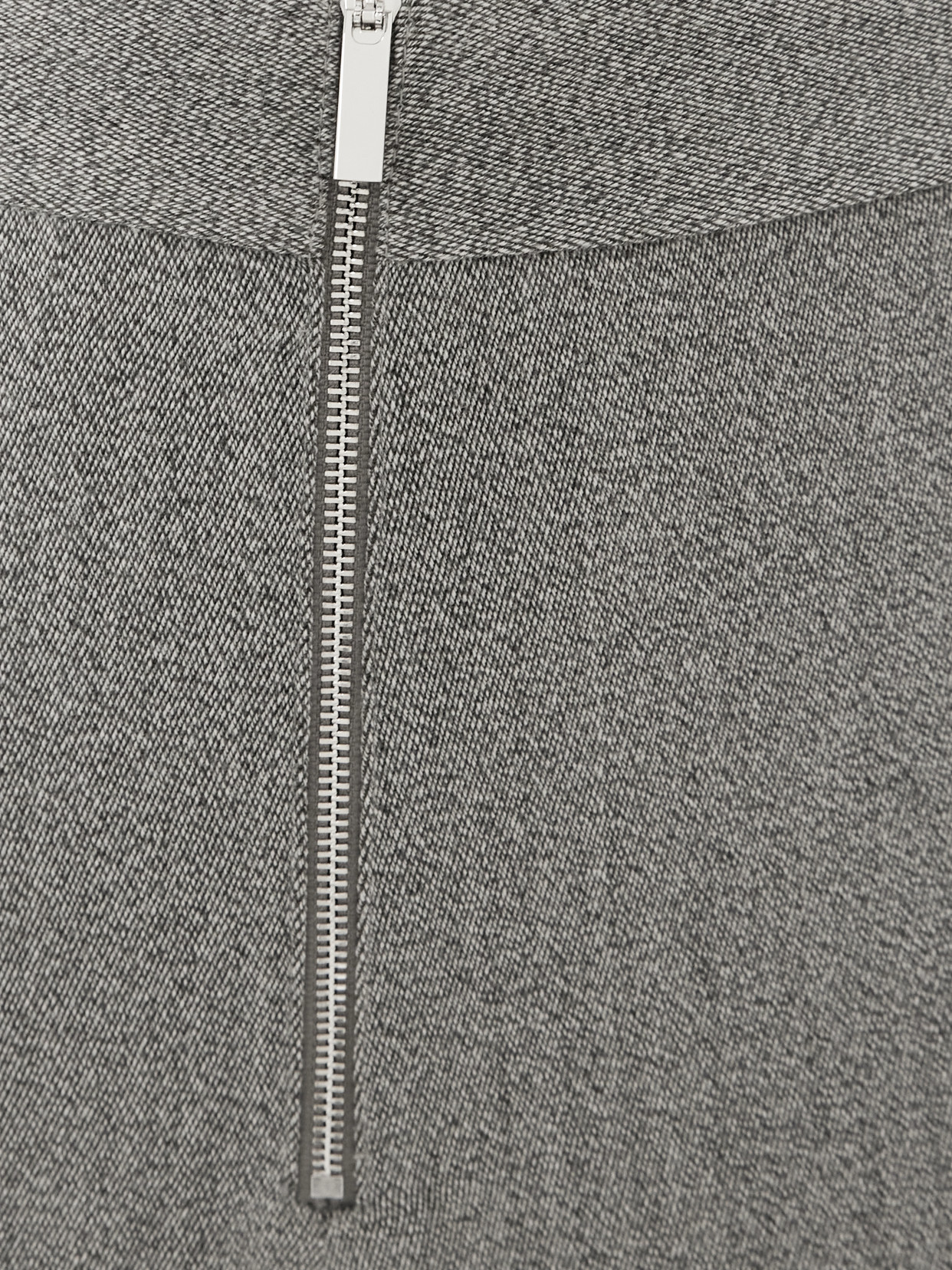 Tibi Wool Straight-leg Pants In Gray