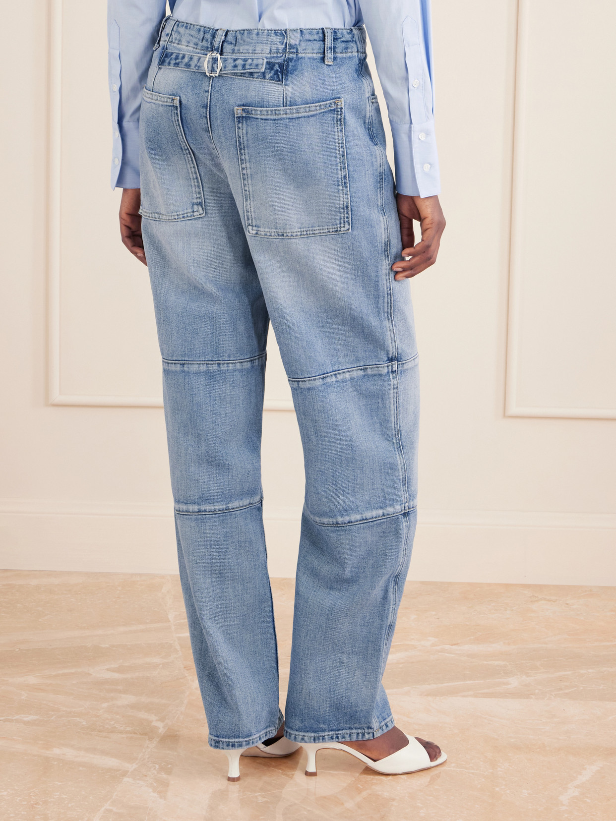Fischer Mid-Rise Wide- Leg