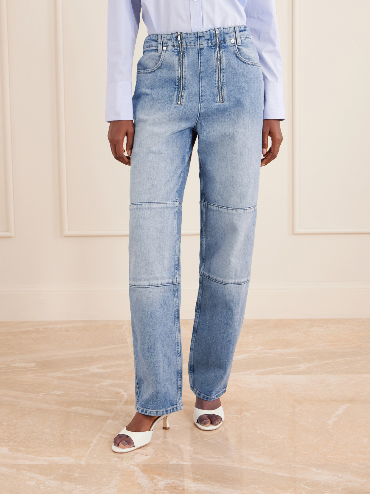Fischer Mid-Rise Wide- Leg