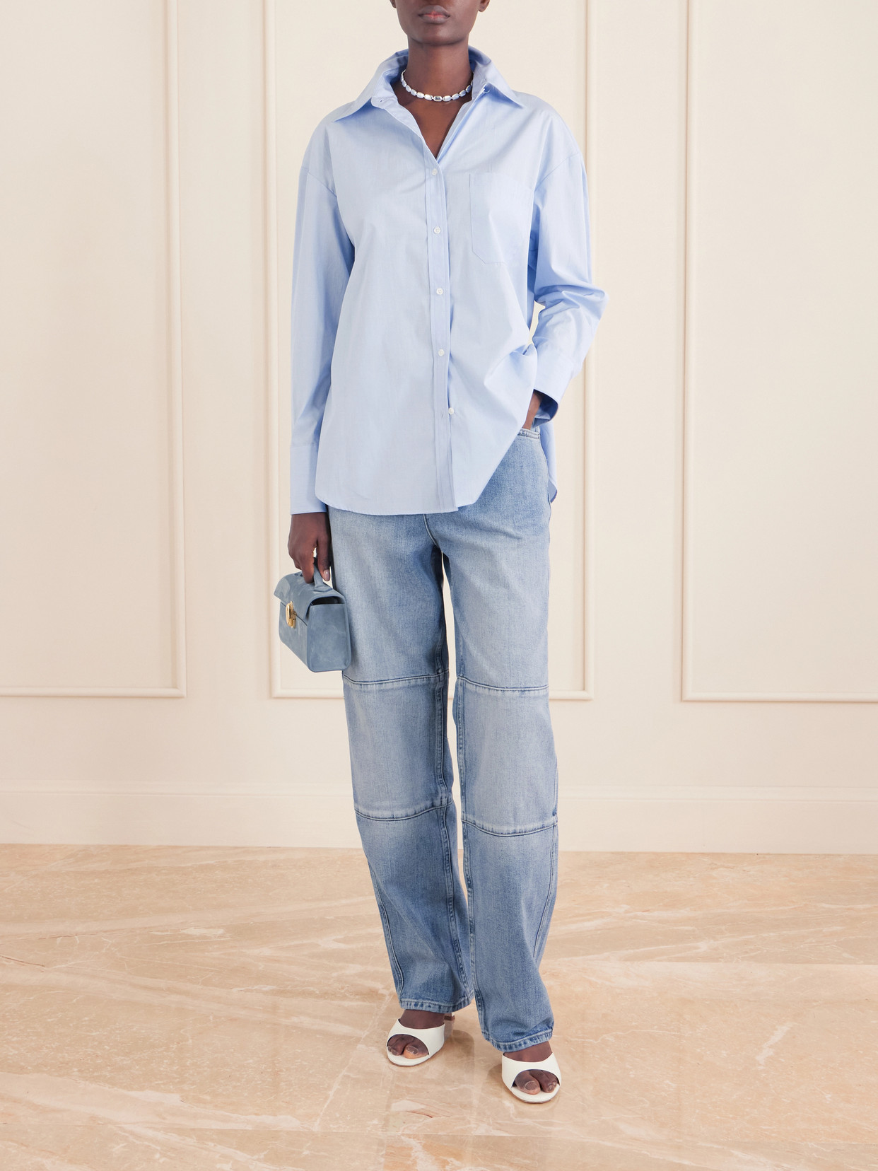 Fischer Mid-Rise Wide- Leg