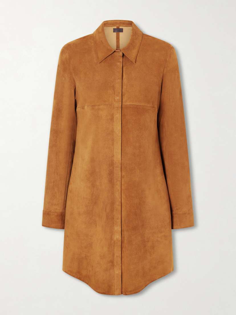 STOULS Geraldine Suede Dress