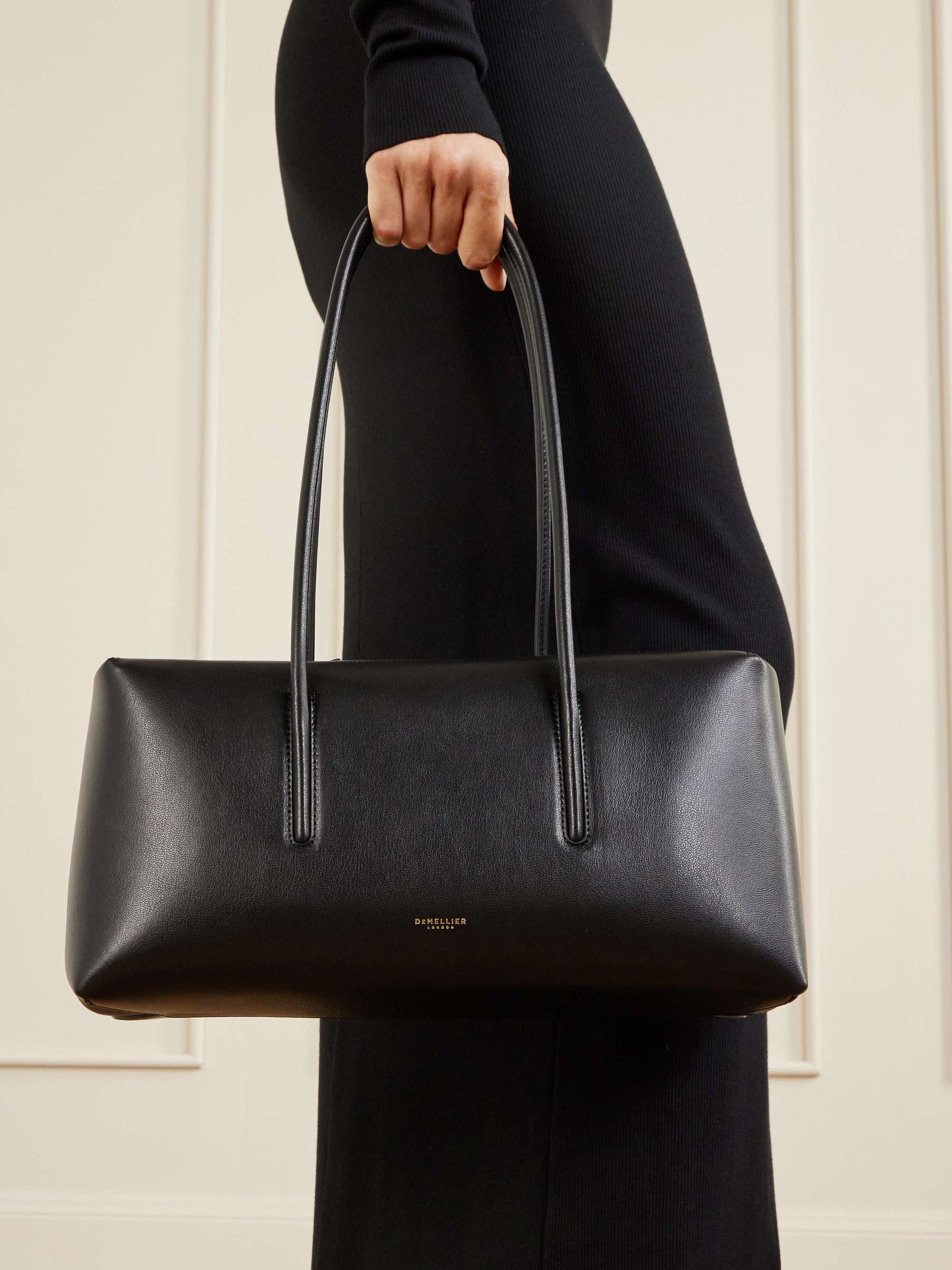 DEMELLIER The Stockholm full grain leather shoulder bag | NET-A-PORTER