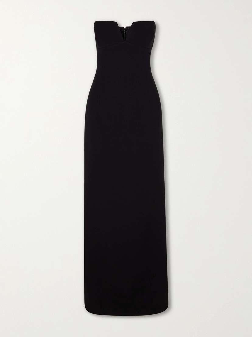 The New Arrivals Ilkyaz Ozel Ecliptica Strapless Gown