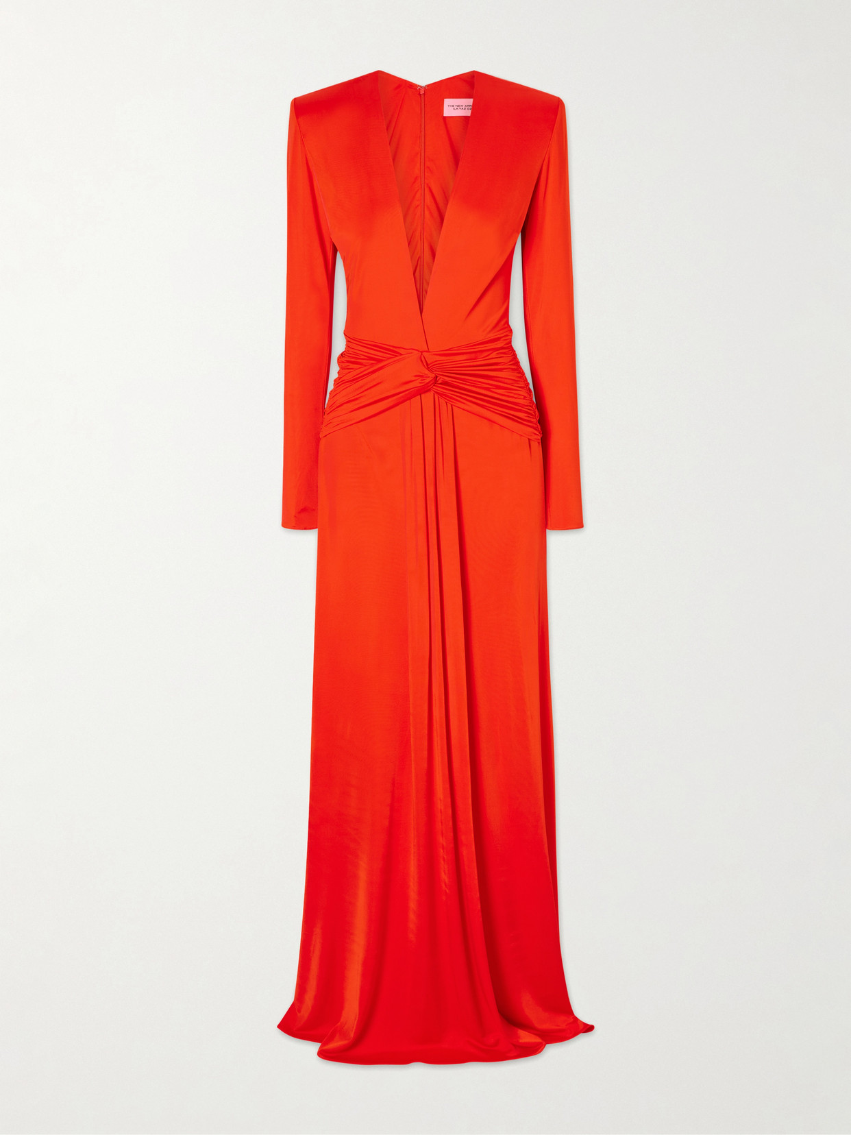 The New Arrivals Ilkyaz Ozel Azure Maxi Dress In Red
