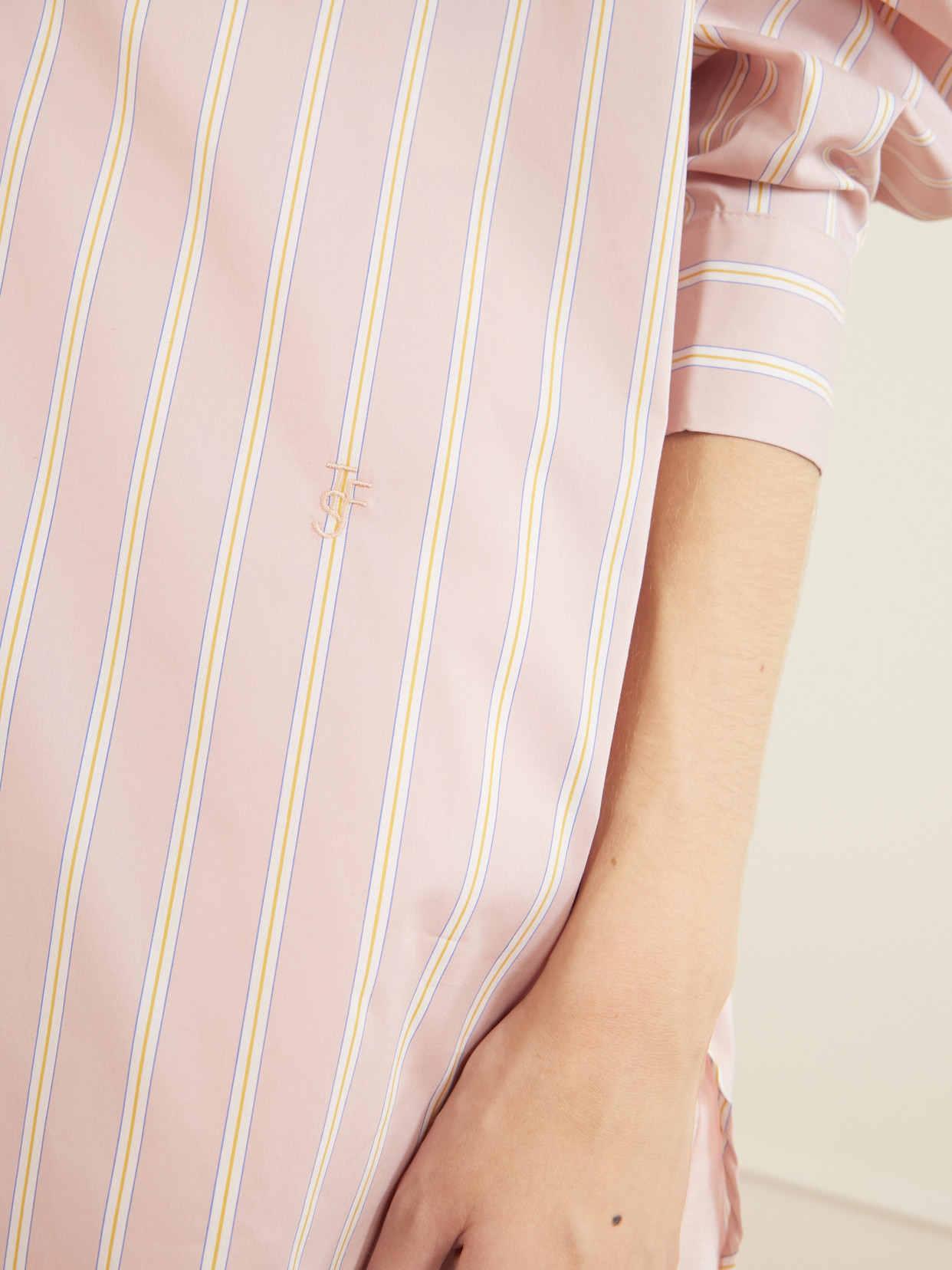 Oana Striped Cotton Shirt