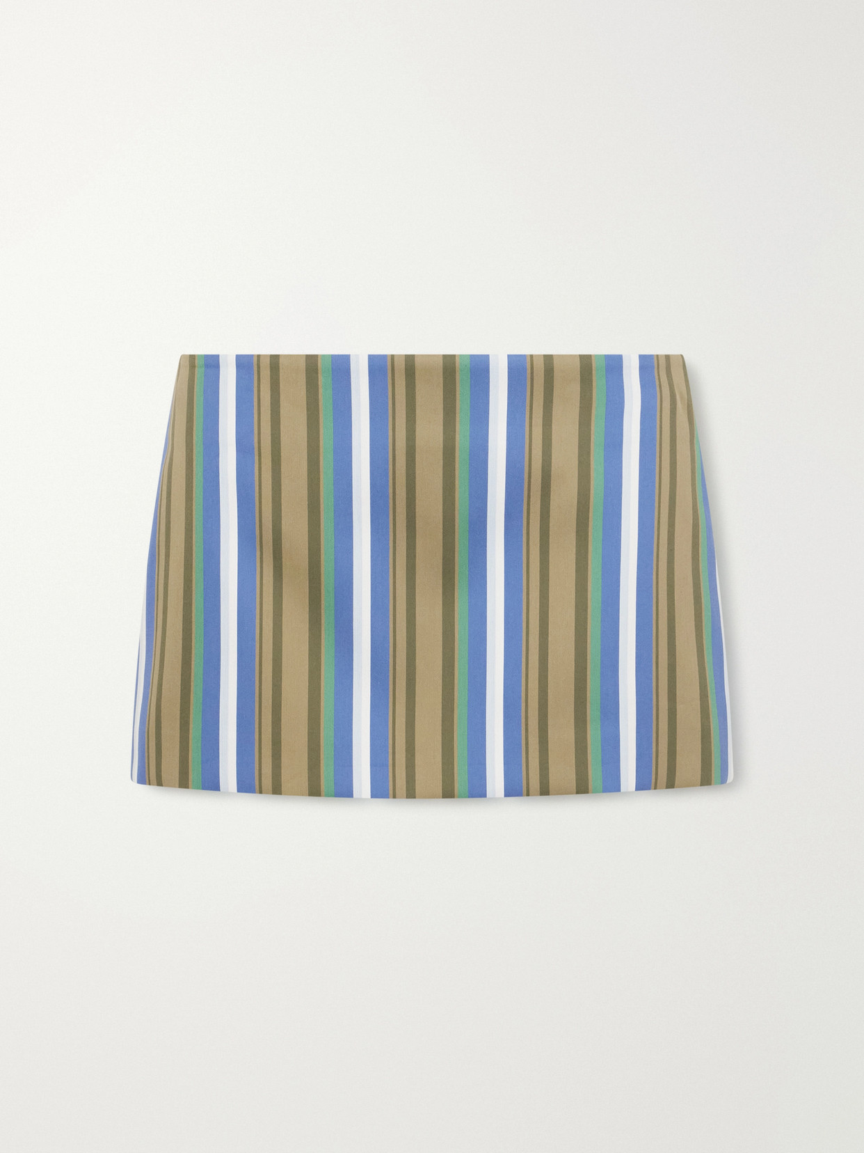 Hera Striped Cotton-Poplin Mini
