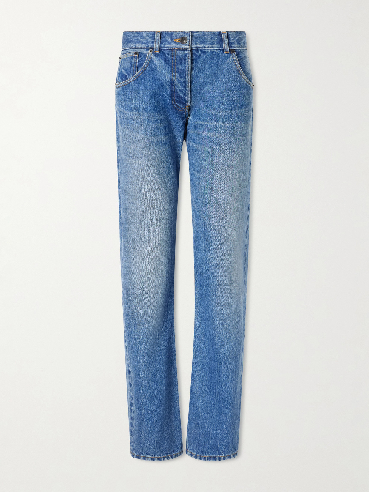 The Row - Fima Mid-rise Straight-leg Jeans - Blue