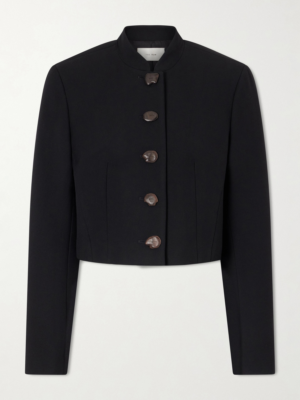 The Row - Bellamy Wool-twill Jacket - Black