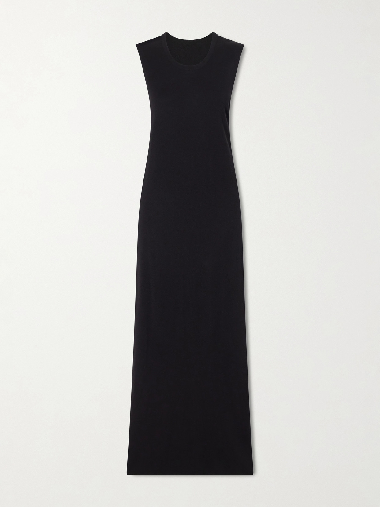 The Row - Oiva Silk Maxi Dress - Black