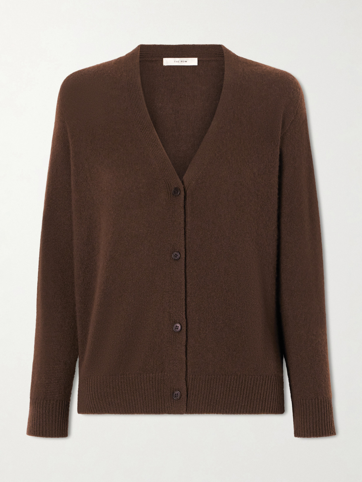 The Row - Ovida Cashmere Cardigan - Brown