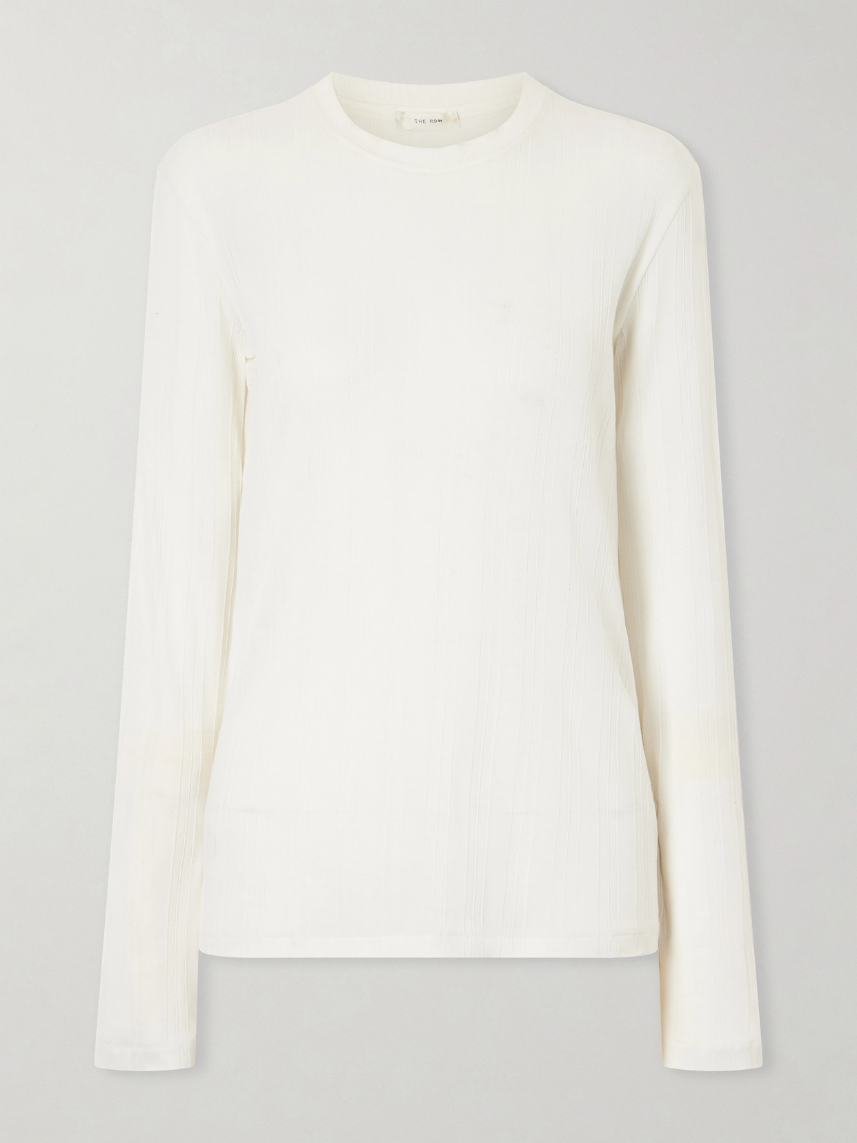 The Row - Dantea Cotton-jersey T-shirt - Neutrals